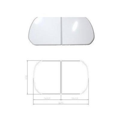 未使用品タカラスタンダード 風呂フタ（2枚組） フロフタMPL-12WN2