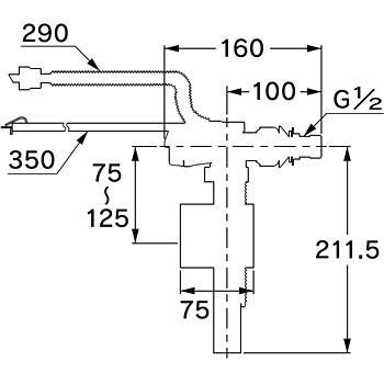 あすつく ポイント2倍 即納 [662-312]KAKUDAI　カクダイ　マルチ ロータンクボールタップ〈662-310の後継品〉 | カクダイ | 03
