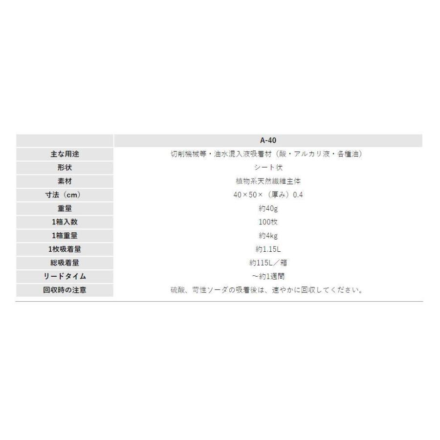 [A-40]カクイ オイルキャッチャー 水性・油性両用 シート状 |  | 01