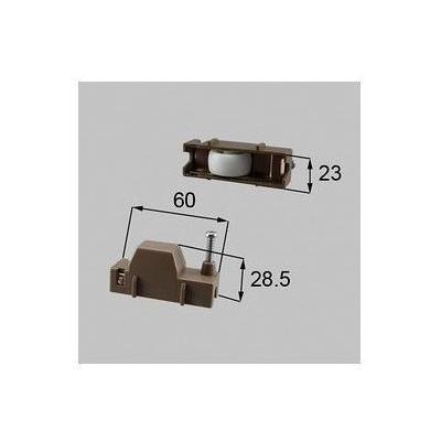 [A8NLC41]トステム/LIXIL/新日軽　部材　雨戸戸車　右 シルバー | LIXIL