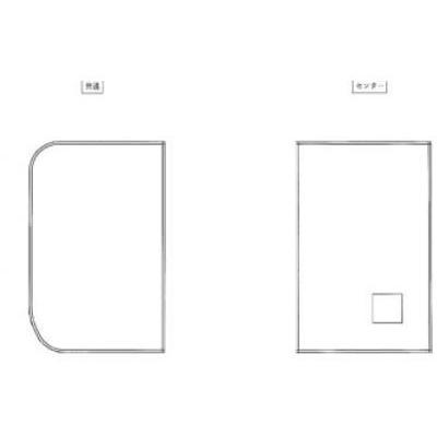 TOTO [AFKKS81117KSAA31W]TOTO 風呂ふた HA160DOPラクかる3枚 : 設備