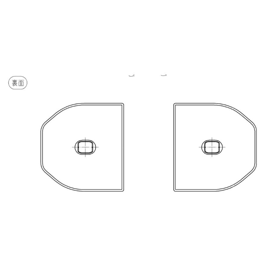 TOTO [EKK84149TW1]TOTO 風呂ふた 把手無し組合風呂蓋 1300