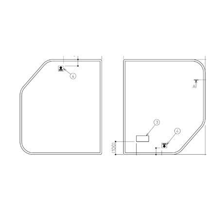 [EKK84164WR2]TOTO 1300クレイドル風呂蓋R〈EKK84164WR1の後継品〉の画像