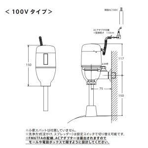 [FM6TFA]ミナミサワ 便器用自動洗浄器フラッシュマン　新設・取替タイプ 100Vタイプ |  | 01