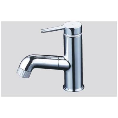 【未使用品】シングルシャワー付き混合水栓　KVK FSL210DEFT KVK シングルシャワー付混合栓(eレバー) FSL210DEFT (水栓金具