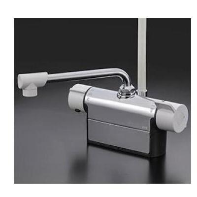 [FTB200DP8]KVK デッキ形サーモスタット式シャワー 取付ピッチ85mm 190mmパイプ付 一般地用〈KF771Nの後継品〉 | 