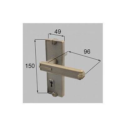 [G8AAB0207]トステム/LIXIL/新日軽　部材　D型 外部化粧座ハンドルセット | LIXIL