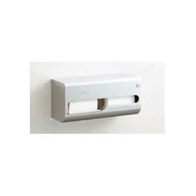 INAX [KF-67T2R]INAX/LIXIL 横2連ストック付紙巻器 右仕様