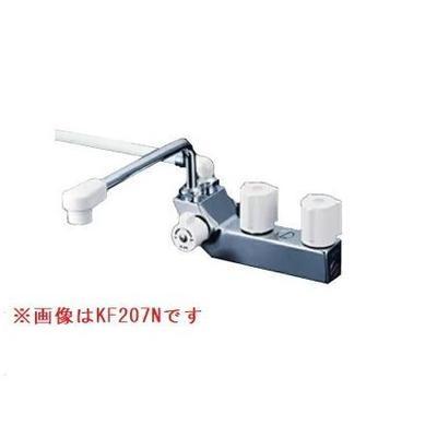 KVK [KF207RN]KVK 水栓金具 デッキ型一時止水付2ハンドル