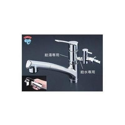 KVK ポイント5倍 [KM5021TTU]KVK 水栓金具 シングルレバー混合栓 台所