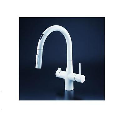 [KM6091DSCECM4]KVK キッチン水栓 電池タイプ ビルトイン浄水器用シングルシャワー付混合栓(センサー) 浄水カートリッジセット付 :km6091dscecm4:設備プラザ 75,048円