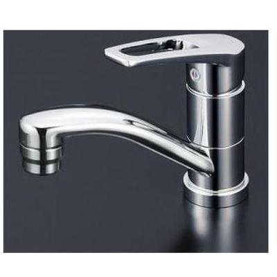 送料無料！混合水栓 KM7011T 新品未使用品 KVK [KM7011T]KVK 水栓金具 洗面用シングルレバー式混合栓〈KM561GVの