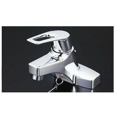 [KM7014T]KVK 水栓金具 洗面用シングルレバー式混合栓 ゴム栓付〈KM315GTの後継品〉 | KVK
