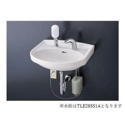 L250DM+TLE28SS1A+TL250D+TS126AR+T6BMS]TOTO 壁掛洗面器 中形 セット 