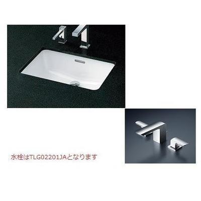 TOTO [L505+TLG02201JA+TLC4A1F×2+TLDP2201JA]TOTO カウンター式洗面器