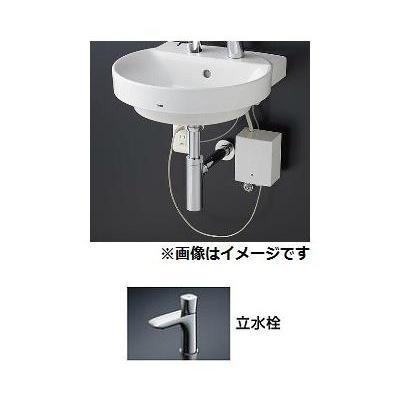 [LSC704BBSNW]TOTO 壁掛洗面器　水石けん入れなし　立水栓 ボトルトラップ目皿仕様(カバー付き)　床給水　床排水