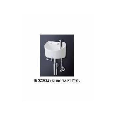 TOTO [LSH90ABSNT]TOTO 壁掛手洗器 丸形 手洗器・立水栓・タオル