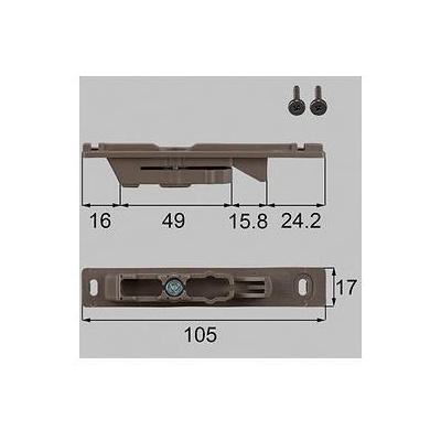 [MDT129C]LIXIL/トステム 合掌用枠ブレーキ 室内引戸部品 | LIXIL