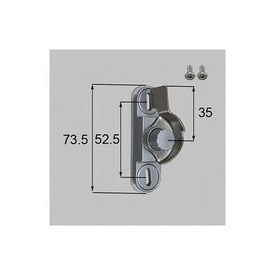 [NCL32LS]トステム/LIXIL/新日軽　部材　万能クレセント　シルバー | LIXIL