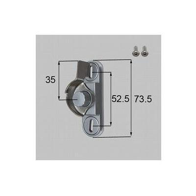 [NCL32RS]トステム/LIXIL/新日軽　部材　万能クレセント　シルバー | LIXIL