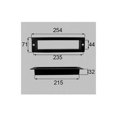 [QDAT529L30]LIXIL/トステム　TOSTEM　ポスト中受け 玄関ドア部品 | LIXIL