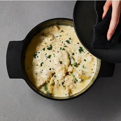 新品 リンナイ レジェロ 無水鍋 RBO-MN22（MB） オプション リンナイ製（Rinnai）RBO-MN22(MB) 無水調理鍋