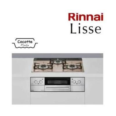 RHS31W32L22RASTW]リンナイ ガスビルトインコンロ Lisse リッセ ガラス 