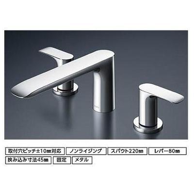 TOTO [TBG04201JA]TOTO 浴室用水栓GAシリーズ 台付2ハンドル混合水栓 