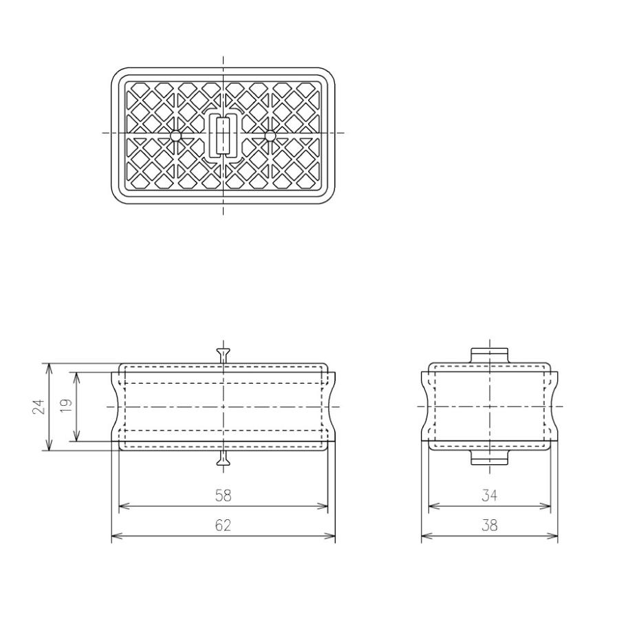 在庫あり [TCA83-8R]TOTO トイレ部品・補修品　ウォシュレット脱臭カートリッジ　触媒組品〈TCA83-8の後継品〉 | TOTO | 02
