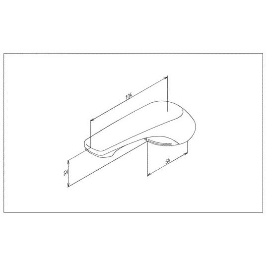 [TH32360W]TOTO 水栓部材　レバーハンドル |  | 01