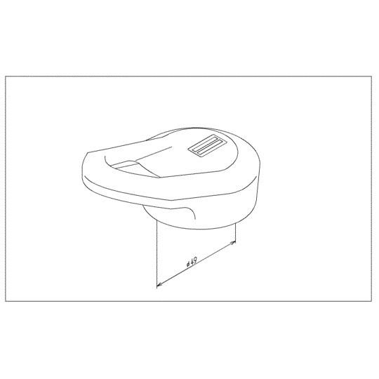 [TH32362W]TOTO 水栓部材 レバーハンドル |  | 01