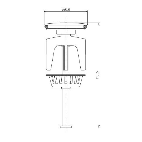 TOTO あすつく 在庫あり[TH697-1]TOTO 洗面化粧台取り替えパーツ 排水