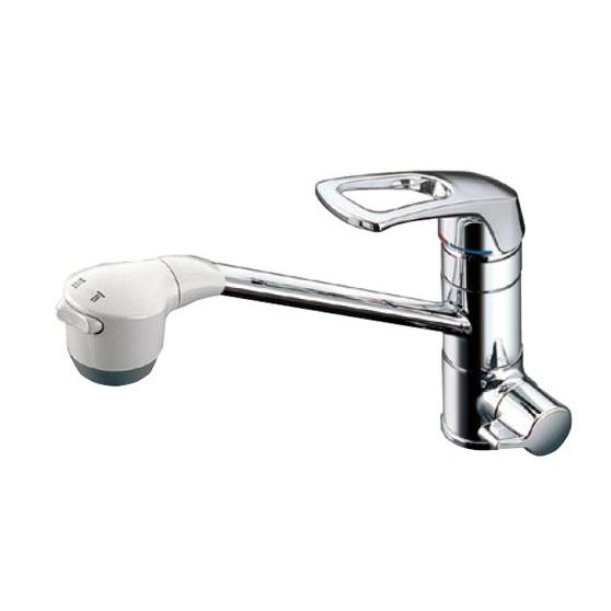 TOTO あすつく 即納[TKG38C]TOTO 浄水器兼用台付シングル混合水栓