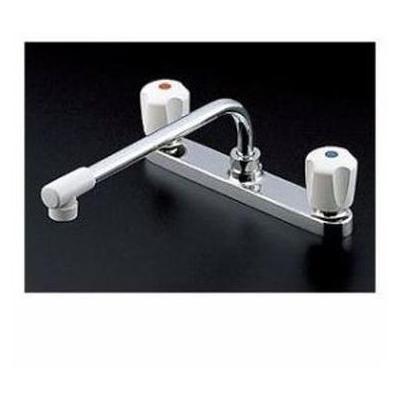 TOTO [TKJ23UR]TOTO キッチン用水栓金具 2ハンドル混合栓 ツーホール