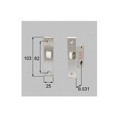 [UDP672]LIXIL/トステム レバーハンドル錠 浴室ドア部品 | LIXIL