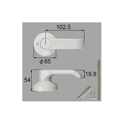 [ZDCD887]LIXIL/トステム レバーハンドルセット 浴室ドア部品 | LIXIL