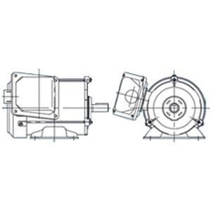 三菱 三相モーター SF-PRO-1.5kW-4P-400V AC400V 4極 汎用 脚取付 屋外仕様