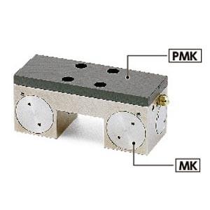 鍋屋バイテック リニアクランパ・ズィー PMK-55-3 PMKシリーズ NBK アダプタプレート