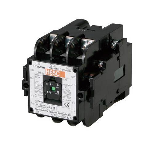 （長期欠品中） 日立  H200C-T-45KW-200V 電磁開閉器 H非可逆形