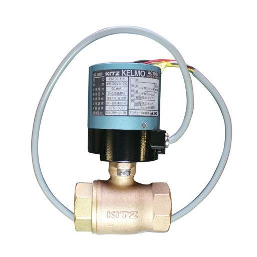 KITZ 電動２方ボール弁 青銅40A KITZ（キッツ） 電動ボールバルブ 青銅 EA200-TE-40A バルブ ねじ込み