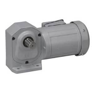 ニッセイ ギアモータ 直交軸 H2L50L750-MM04TWNTB4 脚取付 0.4kW 三相400V 標準ブレーキ付