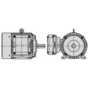 日立 三相モータ TFOXX-KK-7.5kW-4P-AC200V 全閉外扇 屋内仕様 耐圧防爆 脚取付 ブレーキ無し ザ・モートルNeo100
