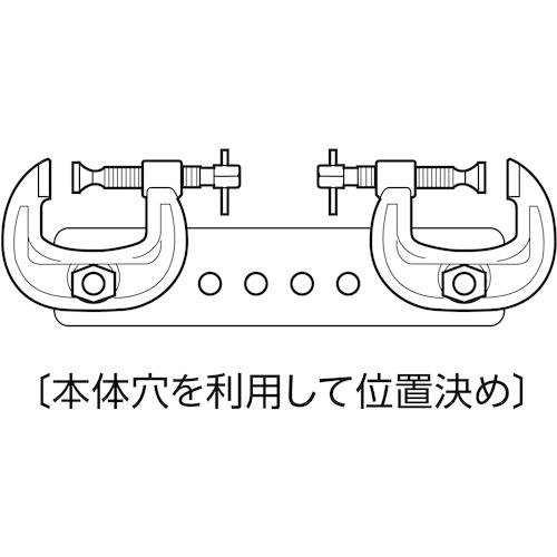 スーパー シャコ万力(C型)強力ワイドタイプ CC-200 200mm カチオン電着塗装_4