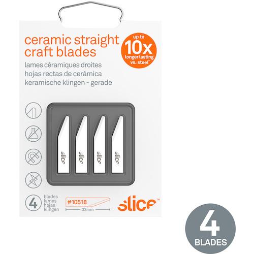 slice セラミック替刃 10518 ラウンド刃先ストレート 6PKまとめ売り 【まとめ売り商品】_1