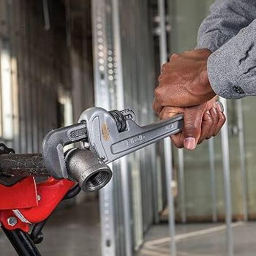 RIDGID パイプレンチ 31095 アルミストレートパイプレンチ 350mm_3