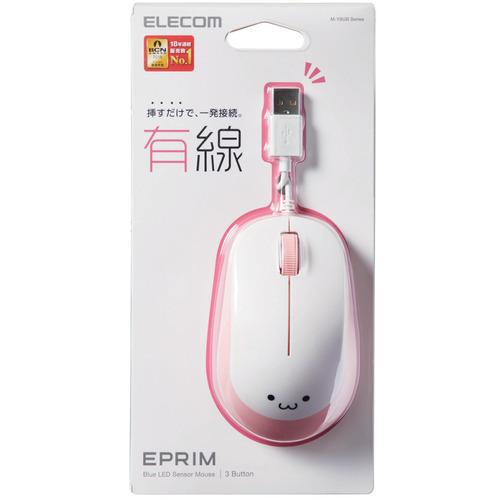 ELECOM 3ボタンBlueLED有線マウス M-Y8UBPN ピンク 50個まとめ売り 【まとめ売り商品】_4