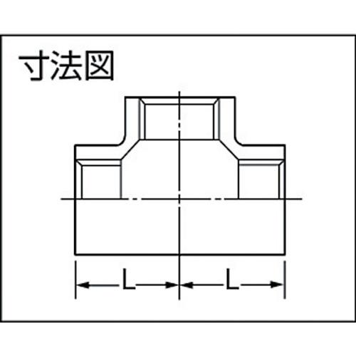 inoc チーズ 304TL50A SUS304 TL 50A 15個まとめ売り 【まとめ売り商品】_1