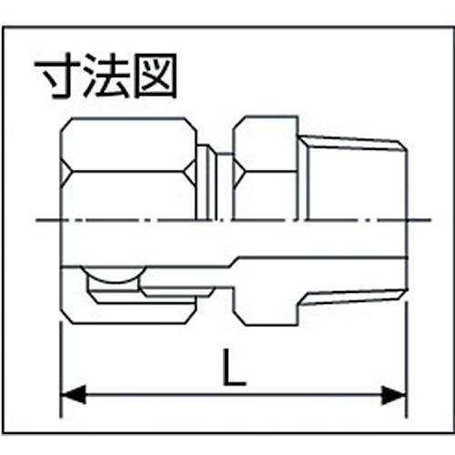 ASOH リングジョイント RS-1308 PT3/8XΦ8 75個まとめ売り 【まとめ売り商品】_1