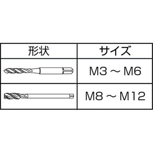 ヤマワ 難削ステンレス鋼用スパイラルタップ SU2-SP-M5X0.8 SU2−SP P2 M5X0.8 10本まとめ売り 【まとめ売り商品】_4