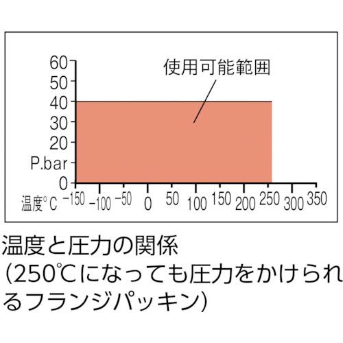 クリンガー ノンアスベストジョイントシート HNJ-50A-5K フランジ外パッキン 5K A50 10枚まとめ売り 【まとめ売り商品】_2